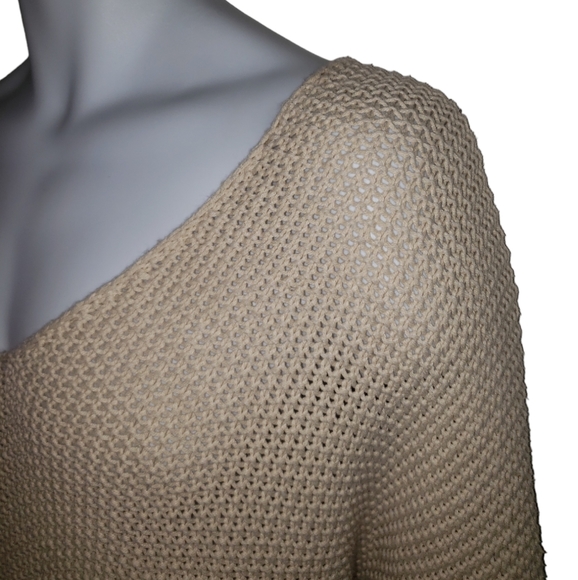 Lucky Brand Chunky Knit Loose V Neck Sweater - Women's - Picture 4 of 8